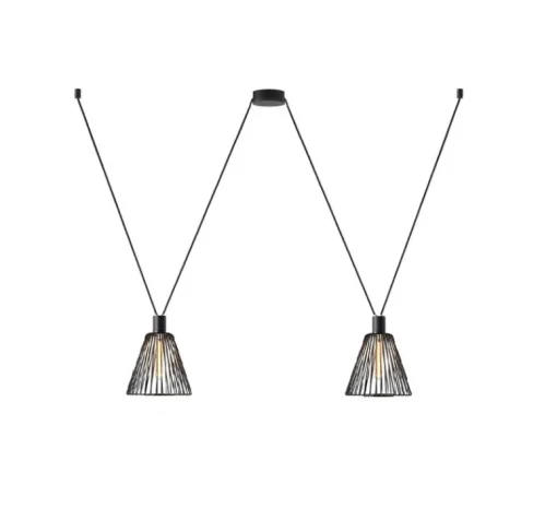 Suspension*Wever&Ducré Suspension, Wiro decenter 2.0, , Ø24,5cm, H33cm - noir