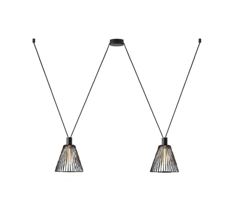 Suspension*Wever&Ducré Suspension, Wiro decenter 2.0, , Ø24,5cm, H33cm - noir