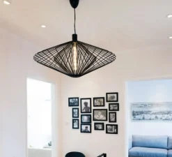 Suspension*Wever&Ducré Suspension, Wiro Diamond 2.0, , Ø76,6cm, H33cm - noir