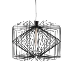 Suspension*Wever&Ducré Suspension, Wiro, , Ø65cm, 2700K - Wever & Ducre noir