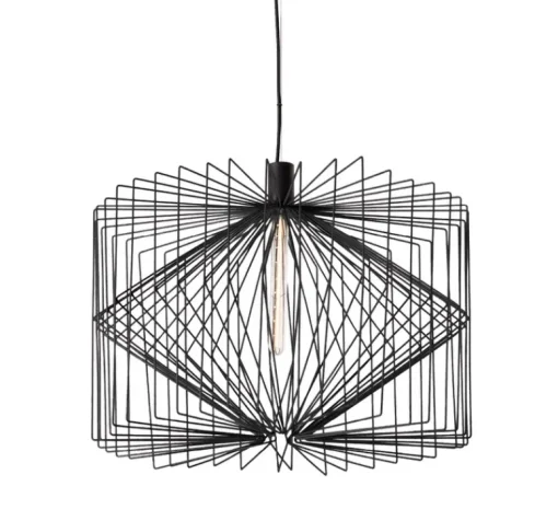 Suspension*Wever&Ducré Suspension, Wiro, , Ø65cm, 2700K - Wever & Ducre noir