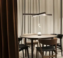 Suspension*Anour Suspension, X-Model Cordless, , LED, dim, 2700K, 2640 lm, Ø100cm, H5,3cm - laiton bruni