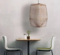 Suspension*Ay Illuminate Suspension, Z2 Blond Sisal Tea, , Ø67cm, H100cm - beige