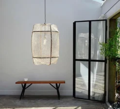 Suspension*Ay Illuminate Suspension, Z2 Blond Sisal Tea, , Ø67cm, H100cm - beige