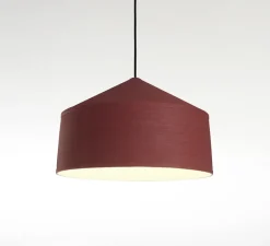 Suspension*Marset Suspension, Zenc, rouge, Ø44cm, H28cm - rouge RAL 3011