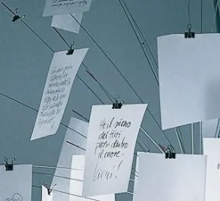 Suspension*Ingo Maurer Suspension, Zettel'z 6, , Ø80cm, H80cm - blanc