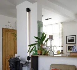 Suspension/Applique murale, Tjoep L, anthracite, LED, 2700k à 5000K, 2300lm, Ø9cm, H150cm - Fatboy