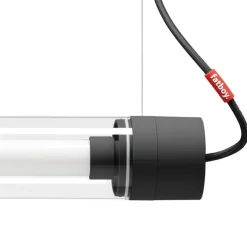 Suspension/Applique murale, Tjoep L, anthracite, LED, 2700k à 5000K, 2300lm, Ø9cm, H150cm - Fatboy