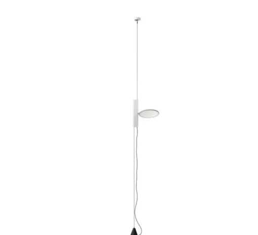 Suspension|Lampadaire*Flos Suspension/lampadaire, OK, , LED, dim, 2700K, 1550 lm, Ø20cm, H27cm - blanc