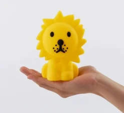 Enfants|Lampe*Mr Maria Veilleuse, Lion, , Ø10cm, H16,5cm - jaune