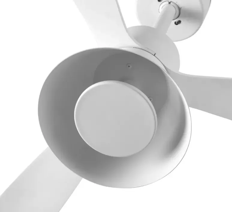 Plafonnier & Spot*Faro Ventilateur lumineux, Amelia L Cone, , LED, dim, 2700 - 4350 - 6000K, 1300 lm, Ø132cm, H43cm - blanc
